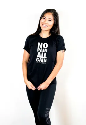 NO PAIN ALL GAIN - TRAIN VEGAN