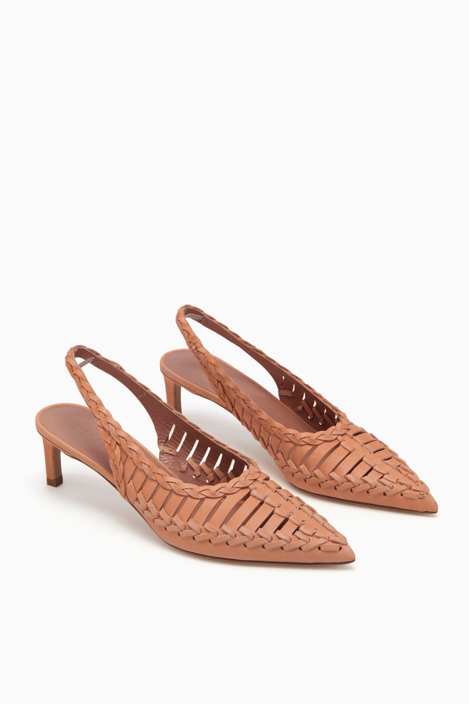 Penelope Kitten Heel - Pecan Brown