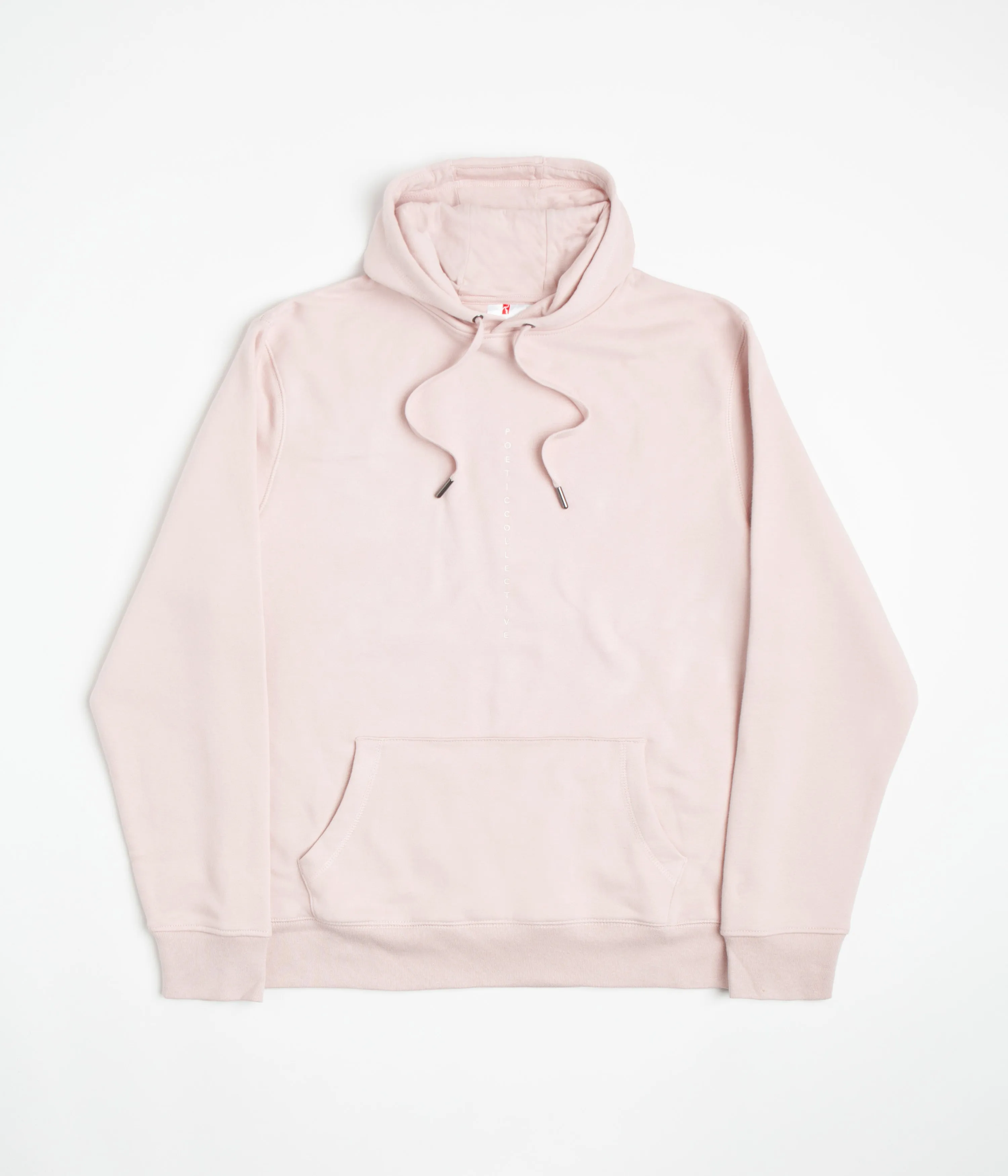 Poetic Collective Logo Cutout Hoodie - Pink