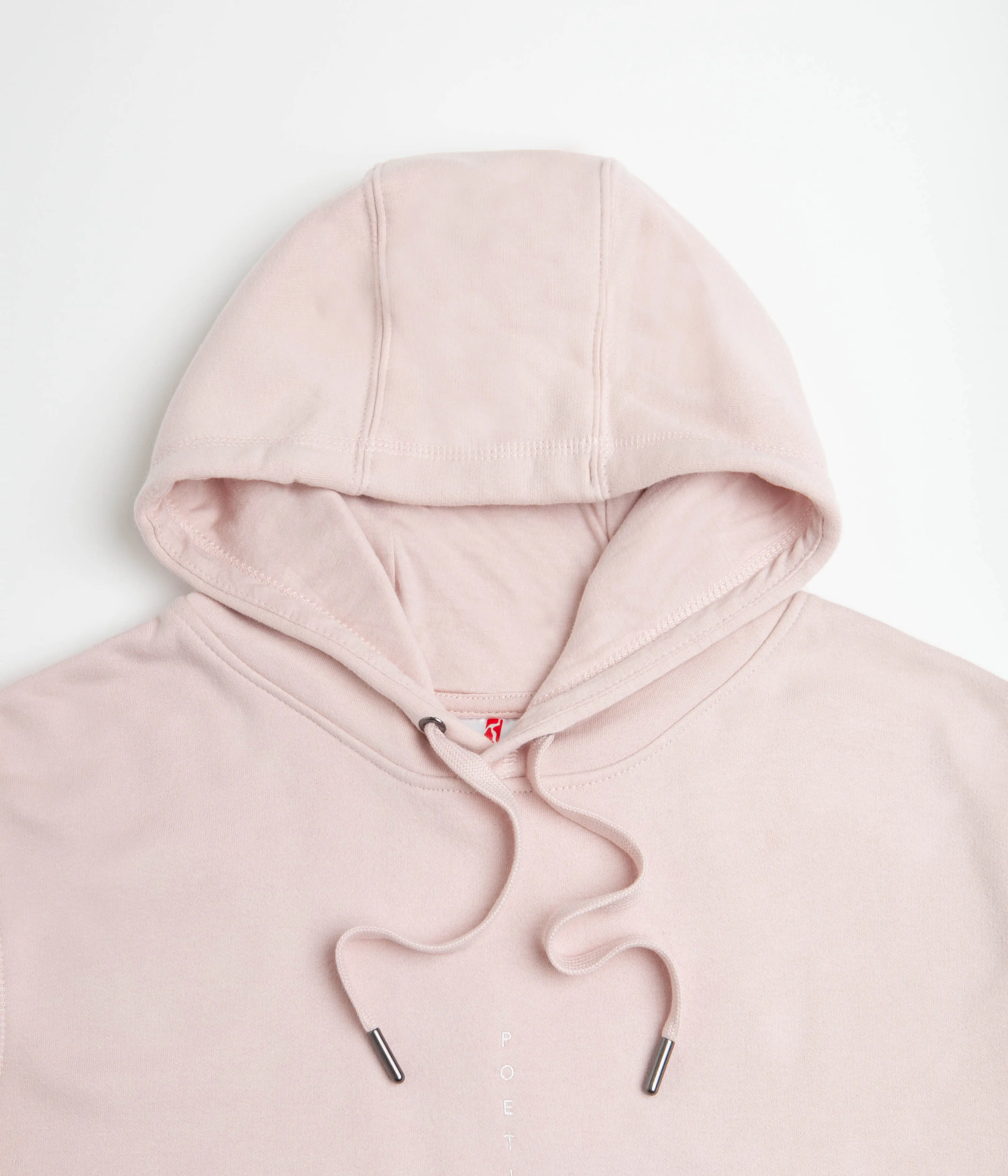 Poetic Collective Logo Cutout Hoodie - Pink