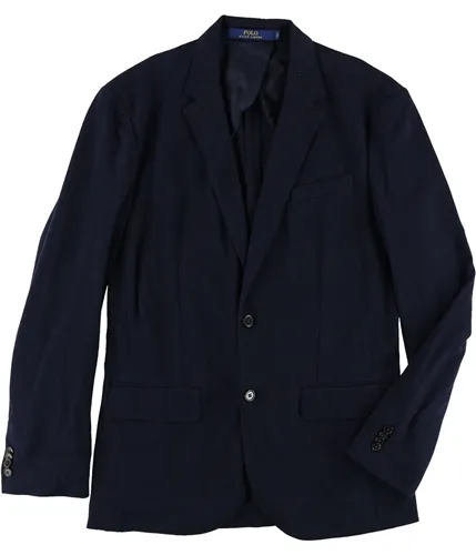 Ralph Lauren Mens Cotton Two Button Blazer Jacket, TW1