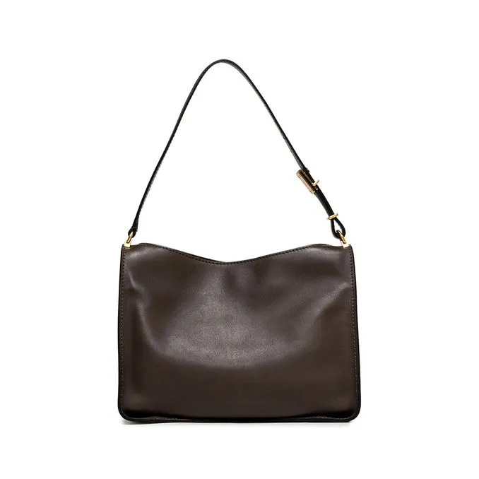 RENEE SHOULDER BAG IN SMOOTH LEATHER Woman Congo