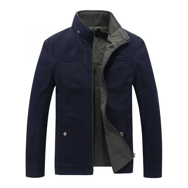 Reversible men's high heck Jacket