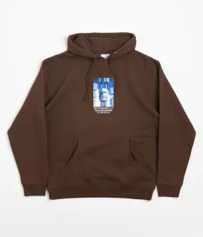 Sci-Fi Fantasy Machine Hoodie - Brown