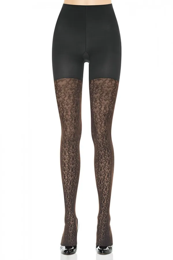 Spanx Patterned Tight-End Tights Filigree