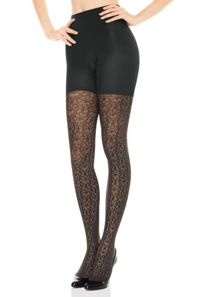 Spanx Patterned Tight-End Tights Filigree