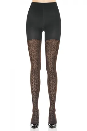 Spanx Patterned Tight-End Tights Filigree