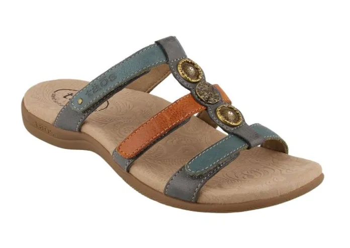 Taos Womens Prize 4 Slide Sandal- Copper Multi