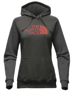 The North Face Women’s Half Dome Hoodie TNF DARK GREY HEATHER/SUNBAKED RED BANDANA PRINT