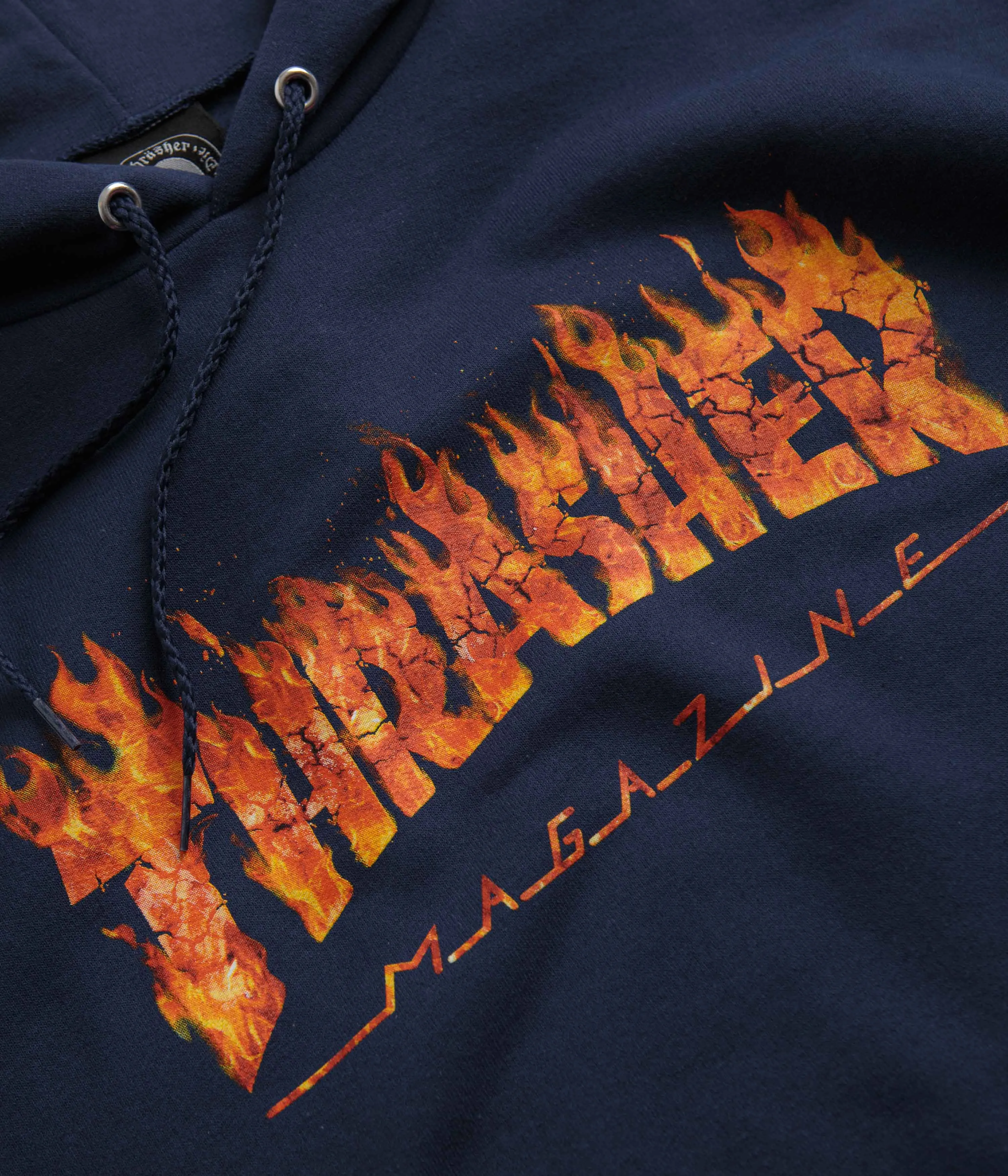 Thrasher Inferno Hoodie - Navy