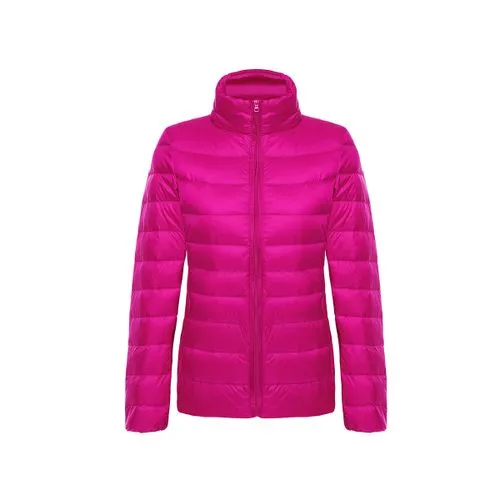 [Without Storage Bag]  New Lightweight Down Jacket Women's  Plus Size White Duck Down Autumn And Winter Down Jacket