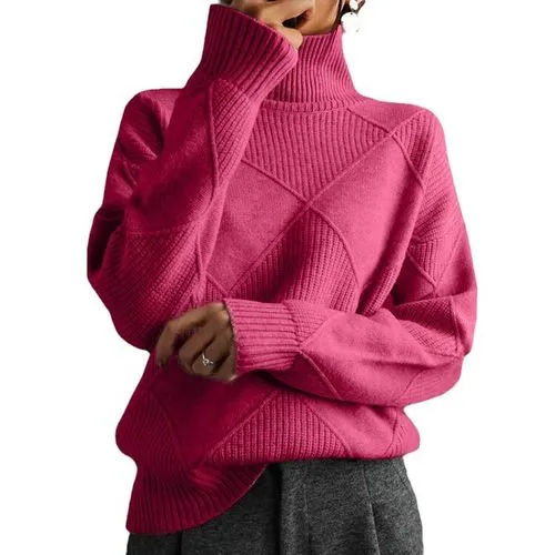 Women's Sweater Long Sleeve Sweaters & Cardigans Streetwear Solid Color