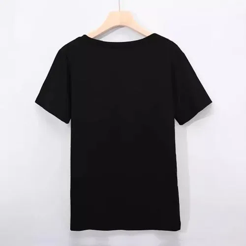 Women's T-shirt Short Sleeve T-Shirts Streetwear Letter